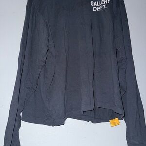 Gallery Dept Navy Blue Long Sleeve Shirt